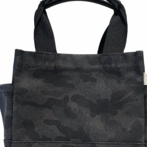 Quilted Koala Mini Luxe North South Bag Black Camo